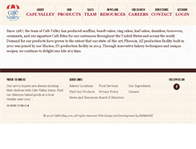 Tablet Screenshot of cafevalley.com